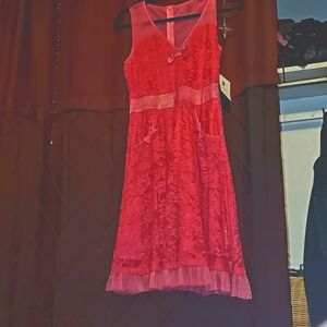 Rockabilly Barbie soirpuss swing dress size large